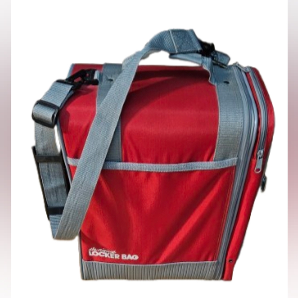 OGIO The Original Locker Bag Red Sports Gym Bag With Shoulder Strap